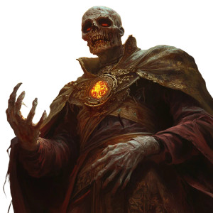 Decrepit Ghoul Bishop Vinyl Car Decal Sticker – Waterproof & UV-Resistant 8"