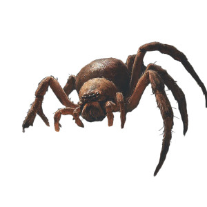 Spider Reading Book Vinyl Car Decal Sticker – Waterproof & UV-Resistant 8"