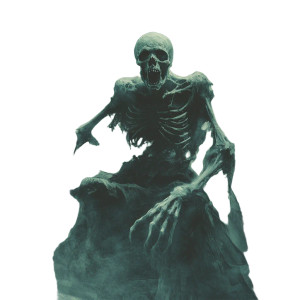 Crypt Specter Vinyl Car Decal Sticker – Waterproof & UV-Resistant 8"