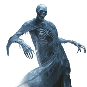 Undead Wraith Vinyl Car Decal Sticker – Waterproof & UV-Resistant 8"