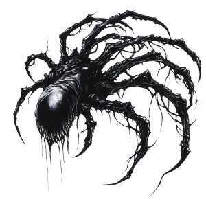 Symbiote Susmucus Vinyl Car Decal Sticker – Waterproof & UV-Resistant 8"