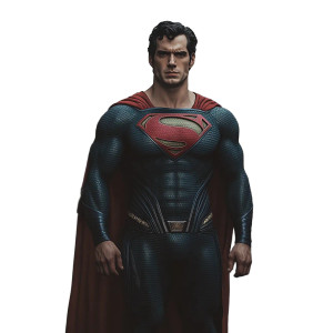 Superman In Street Vinyl Car Decal Sticker – Waterproof & UV-Resistant 8"