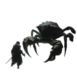 God Vs Crab Vinyl Car Decal Sticker – Waterproof & UV-Resistant 8"