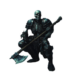 Dark Fantasy Skeleton V2 Vinyl Car Decal Sticker – Waterproof & UV-Resistant 8"