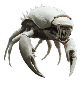 Crab-Worm Hybrid Vinyl Car Decal Sticker – Waterproof & UV-Resistant 8"