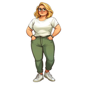 Plump Blonde Woman Vinyl Car Decal Sticker – Waterproof & UV-Resistant 8" Plump Blonde Woman Vinyl Car Decal Sticker – Waterproof & UV-Resistant 8"