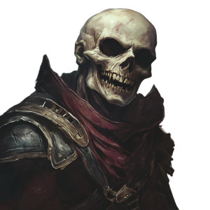 Malicious Lich Grin Vinyl Car Decal Sticker – Waterproof & UV-Resistant 8"