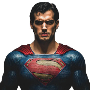 Real Superman Vinyl Car Decal Sticker – Waterproof & UV-Resistant 8"