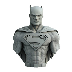 Superman Batman Merge Vinyl Car Decal Sticker – Waterproof & UV-Resistant 8"