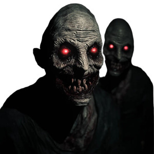 Grotesque Shadow Figures Vinyl Car Decal Sticker – Waterproof & UV-Resistant 8"