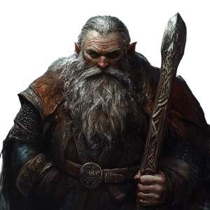 Middle Earth Dwarf Vinyl Car Decal Sticker – Waterproof & UV-Resistant 8"