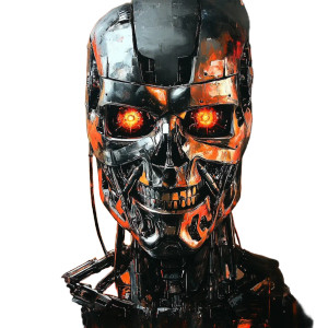 T-800 Vinyl Car Decal Sticker – Waterproof & UV-Resistant 8"