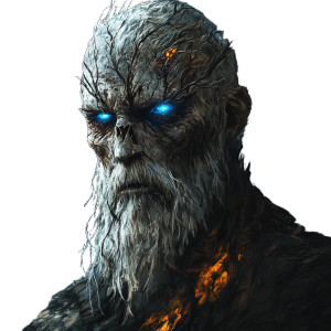 Norse Draugr Portrait Vinyl Car Decal Sticker – Waterproof & UV-Resistant 8"