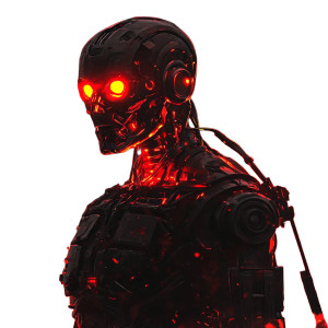 Hero Terminator Vinyl Car Decal Sticker – Waterproof & UV-Resistant 8"