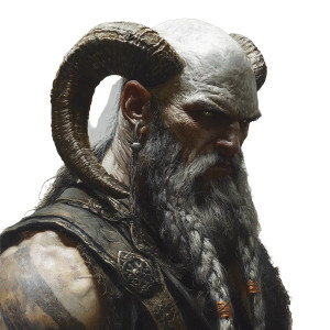 D&D Harengon Man Vinyl Car Decal Sticker – Waterproof & UV-Resistant 8"