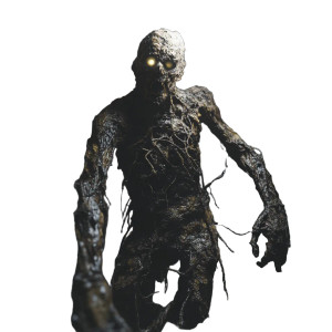 Fungal Cave Creature Vinyl Car Decal Sticker – Waterproof & UV-Resistant 8"