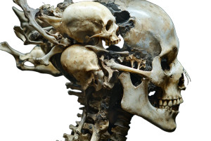 Bone Human Form Vinyl Car Decal Sticker – Waterproof & UV-Resistant 8" Bone Human Form Vinyl Car Decal Sticker – Waterproof & UV-Resistant 8"