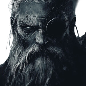 Odin Viking God Vinyl Car Decal Sticker – Waterproof & UV-Resistant 8" Odin Viking God Vinyl Car Decal Sticker – Waterproof & UV-Resistant 8"
