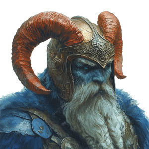 Frost Giant Helmet Vinyl Car Decal Sticker – Waterproof & UV-Resistant 8"