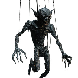 Shadow Demon Marionette Vinyl Car Decal Sticker – Waterproof & UV-Resistant 8"