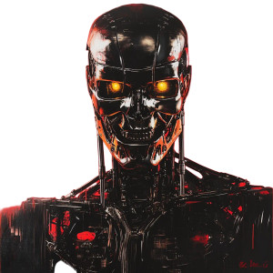 Terminator V4 Vinyl Car Decal Sticker – Waterproof & UV-Resistant 8"