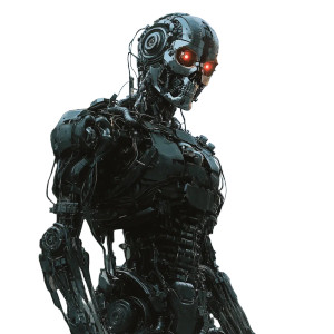 Ai Terminators Vinyl Car Decal Sticker – Waterproof & UV-Resistant 8"
