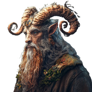 Faun Wizard Vinyl Car Decal Sticker – Waterproof & UV-Resistant 8" Faun Wizard Vinyl Car Decal Sticker – Waterproof & UV-Resistant 8"