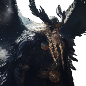 God Odin V2 Vinyl Car Decal Sticker – Waterproof & UV-Resistant 8"