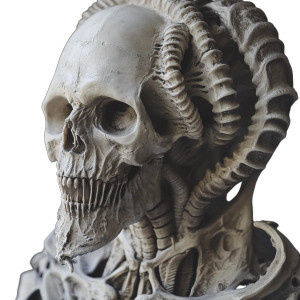 Demonic Exoskeleton Vinyl Car Decal Sticker – Waterproof & UV-Resistant 8" Demonic Exoskeleton Vinyl Car Decal Sticker – Waterproof & UV-Resistant 8"