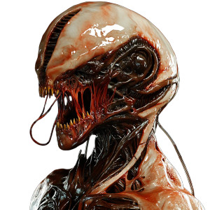 Biomechanical Alien Horror V2 Vinyl Car Decal Sticker – Waterproof & UV-Resistant 8" Biomechanical Alien Horror V2 Vinyl Car Decal Sticker – Waterproof & UV-Resistant 8"