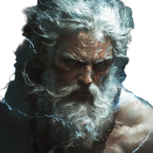 Zeus Vinyl Car Decal Sticker – Waterproof & UV-Resistant 8" Zeus Vinyl Car Decal Sticker – Waterproof & UV-Resistant 8"