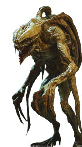 Gigantic Alien Creature Vinyl Car Decal Sticker – Waterproof & UV-Resistant 8"