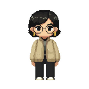 Retro Game Sprite Vinyl Car Decal Sticker – Waterproof & UV-Resistant 8"