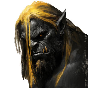 Beastly Orc Portrait Vinyl Car Decal Sticker – Waterproof & UV-Resistant 8" Beastly Orc Portrait Vinyl Car Decal Sticker – Waterproof & UV-Resistant 8"