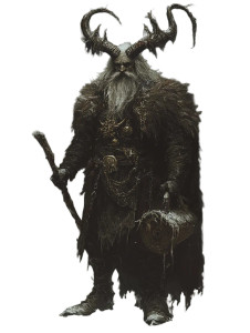 Krampus Vinyl Car Decal Sticker – Waterproof & UV-Resistant 8" Krampus Vinyl Car Decal Sticker – Waterproof & UV-Resistant 8"