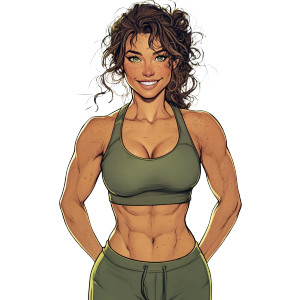 Buff Woman Sketch Vinyl Car Decal Sticker – Waterproof & UV-Resistant 8" Buff Woman Sketch Vinyl Car Decal Sticker – Waterproof & UV-Resistant 8"