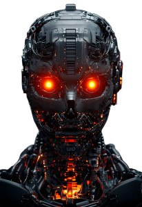 Evil Robot Firewall Vinyl Car Decal Sticker – Waterproof & UV-Resistant 8" Evil Robot Firewall Vinyl Car Decal Sticker – Waterproof & UV-Resistant 8"