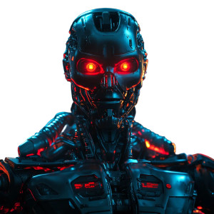 Menacing Futuristic Robot Vinyl Car Decal Sticker – Waterproof & UV-Resistant 8" Menacing Futuristic Robot Vinyl Car Decal Sticker – Waterproof & UV-Resistant 8"