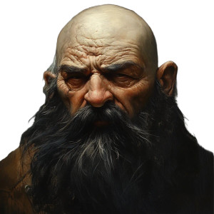 Sad Dwarf Vinyl Car Decal Sticker – Waterproof & UV-Resistant 8"