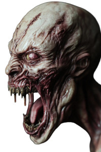 Ghoul'S Stretched Face Vinyl Car Decal Sticker – Waterproof & UV-Resistant 8"