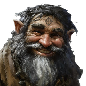 Fantasy Dwarf Fisherman Vinyl Car Decal Sticker – Waterproof & UV-Resistant 8"