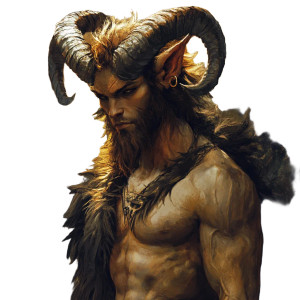 Fantasy Satyr Vinyl Car Decal Sticker – Waterproof & UV-Resistant 8" Fantasy Satyr Vinyl Car Decal Sticker – Waterproof & UV-Resistant 8"