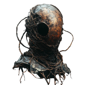 Metallic Armor Specter Vinyl Car Decal Sticker – Waterproof & UV-Resistant 8"