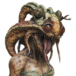 Realistic Monster Woman Vinyl Car Decal Sticker – Waterproof & UV-Resistant 8"