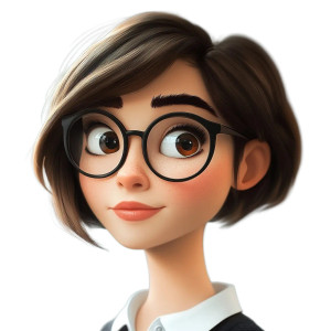 Pixar Woman Beard Vinyl Car Decal Sticker – Waterproof & UV-Resistant 8"