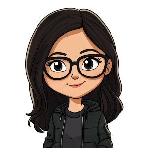 Cartoon Reporter Selfie Vinyl Car Decal Sticker – Waterproof & UV-Resistant 8"