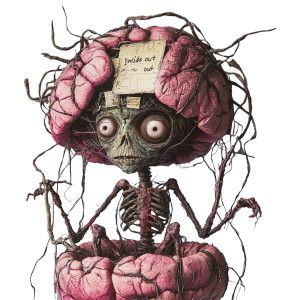 Brain'S Gremlin Controller Vinyl Car Decal Sticker – Waterproof & UV-Resistant 8"