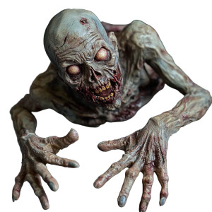 Zombie Threat Vinyl Car Decal Sticker – Waterproof & UV-Resistant 8"