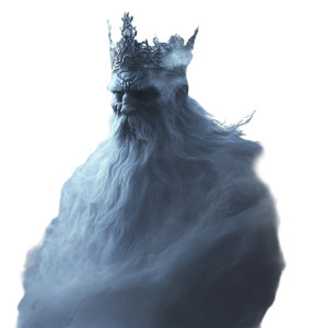 Mist King Vinyl Car Decal Sticker – Waterproof & UV-Resistant 8"