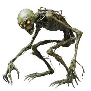 Twisted Humanoid Creatures Vinyl Car Decal Sticker – Waterproof & UV-Resistant 8"